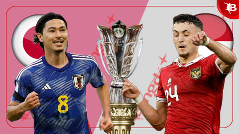  Trực tiếp Nhật Bản 0-0 Indonesia: Nhật Bản ép sân